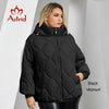 Astrid Women's Jacket Winter Jackets Hooded Quilted Cotton Coat for Women