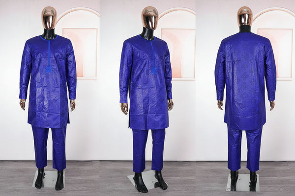 African Agbada Set - Detail View | ARINZE