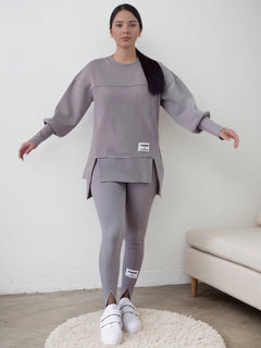 Men's Women's new loose irregular printed sportswea - Detail View | ARINZE