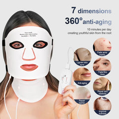 LED Light Therapy Mask - Blue Light Acne Treatment