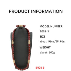 Red Coral Bead Jewelry Set — African Wedding Style - View 6 | ARINZE