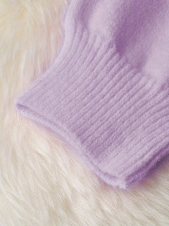 Color Block Hooded Cardigan — Cozy Knit Sweater - ARINZE