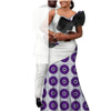 African Couple Clothes African Strap Dresses