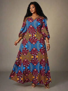 African Print Maxi Dress — Bold Summer Statement - ARINZE