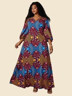 African Print Maxi Dress — Bold Summer Statement - ARINZE