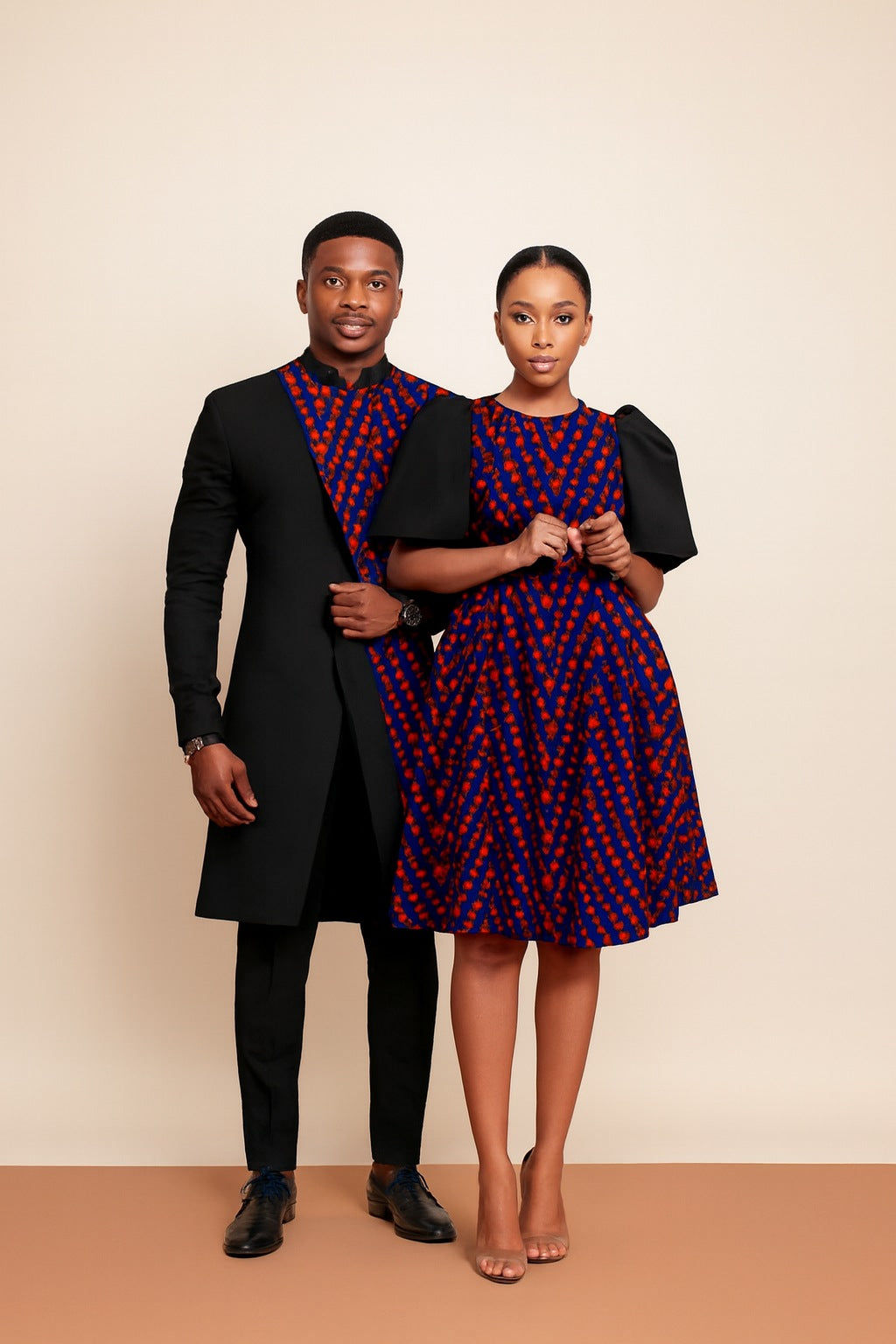 His & Hers Matching Ankara Outfit