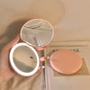 Cosmetic Mirror Portable Led Makeup Box With Light