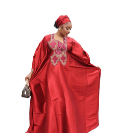 Women's Embroidered Boubou – One Size