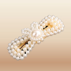 Pearl Beaded Hair Clips - Korean Style Barrettes in B5
