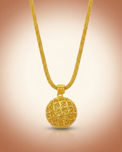 24K Gold-Plated Bridal Set - Ball Collection - view 2