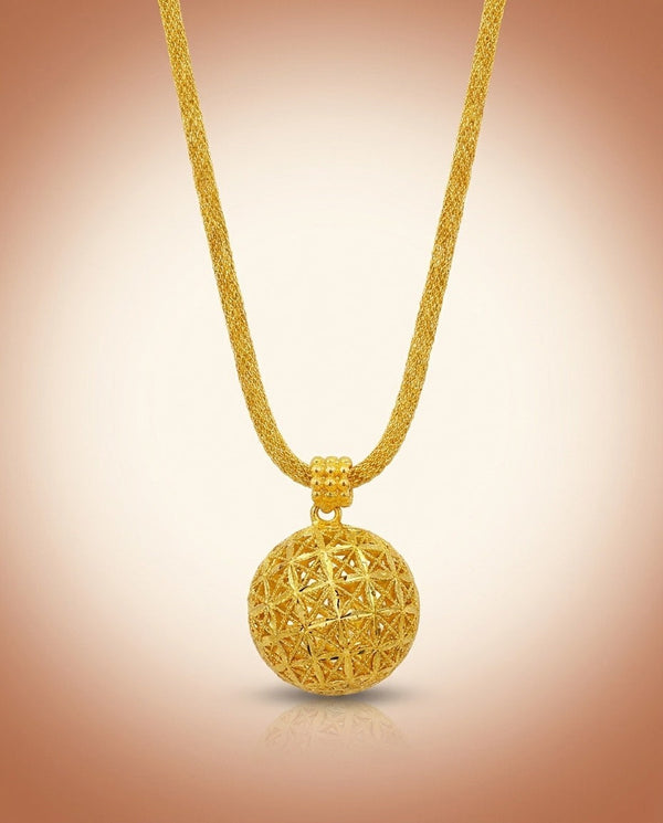 24K Gold-Plated Bridal Set - Ball Collection - view 2