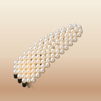 Pearl Beaded Hair Clips - Korean Style Barrettes in A12