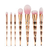 7 makeup brushes, makeup tools, diamond makeup brush foundation brush