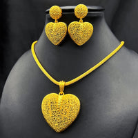 Gold-Plated Bridal Jewelry Set – Dubai Ball