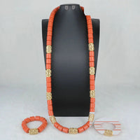 Nigerian Wedding Bead Collection - Classic in Coral 8