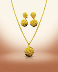 24K Gold-Plated Bridal Set - Ball Collection - view 3