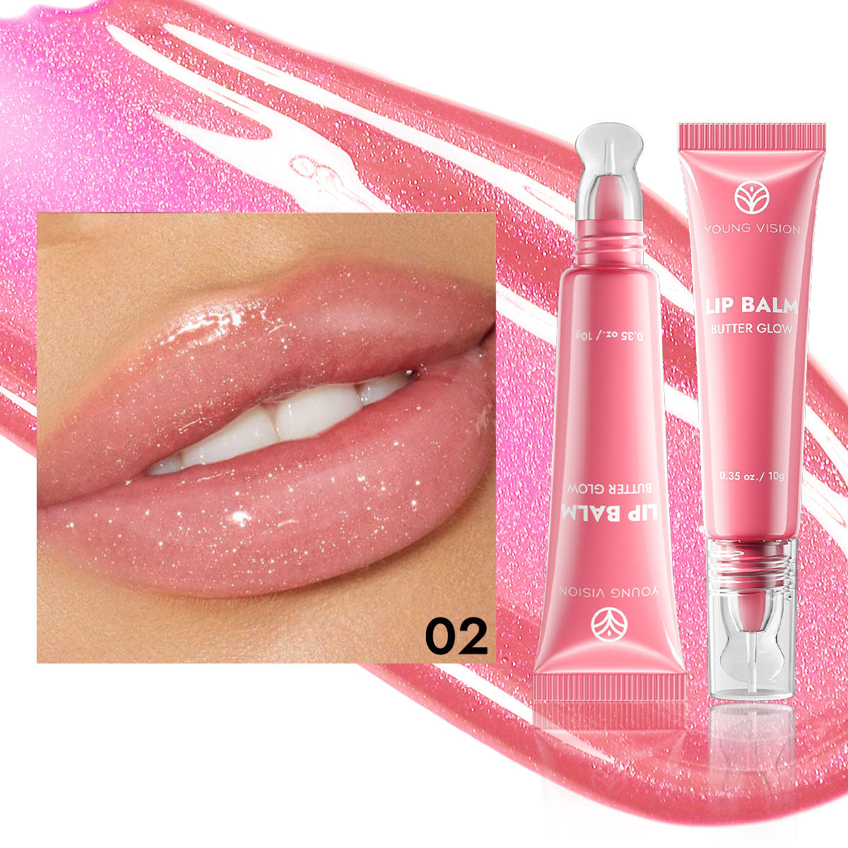 Modular Plug Hose Lip Gloss Moisturizing Lip Gloss 6 Colors Optional