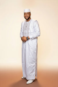 African Agbada Set - Embroidered 3-Piece - view 4
