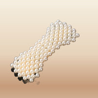 Pearl Beaded Hair Clips - Korean Style Barrettes in A3