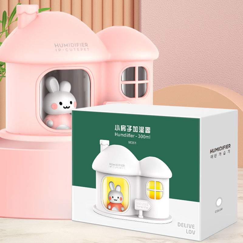 Simple Cartoon Usb Small Desktop Air Humidifier
