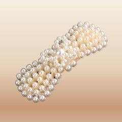 Pearl Beaded Hair Clips - Korean Style Barrettes in B8