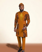 Men's Long-Sleeve Smart Set - Burgundy & Navy