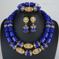Nigerian Wedding Bead Collection - Classic in Royal Blue 4