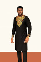 Printed Casual Set - Men's Street 2-Piece Style