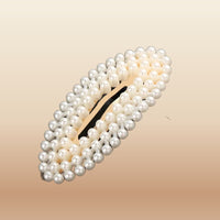 Pearl Beaded Hair Clips - Korean Style Barrettes in A7