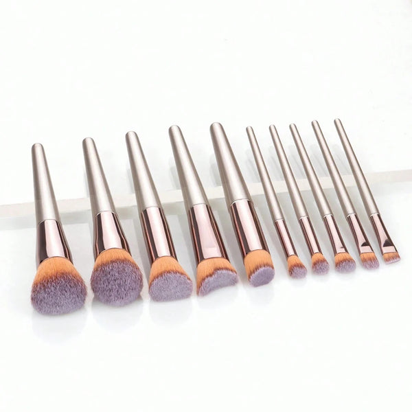 Complete Makeup Brush Set - Detail View | ARINZE