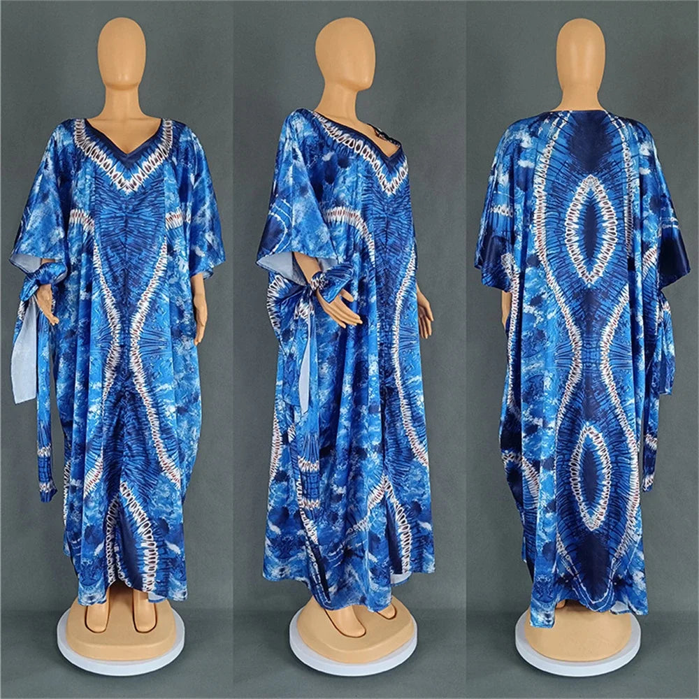African Long Dresses for Abaya Women Traditional Dress