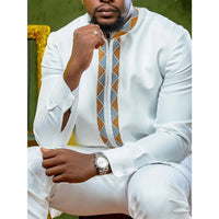 Men's Short Sleeve Set – Summer Print