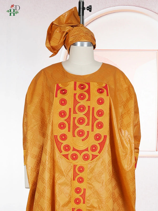 African Agbada Set - Detail View | ARINZE