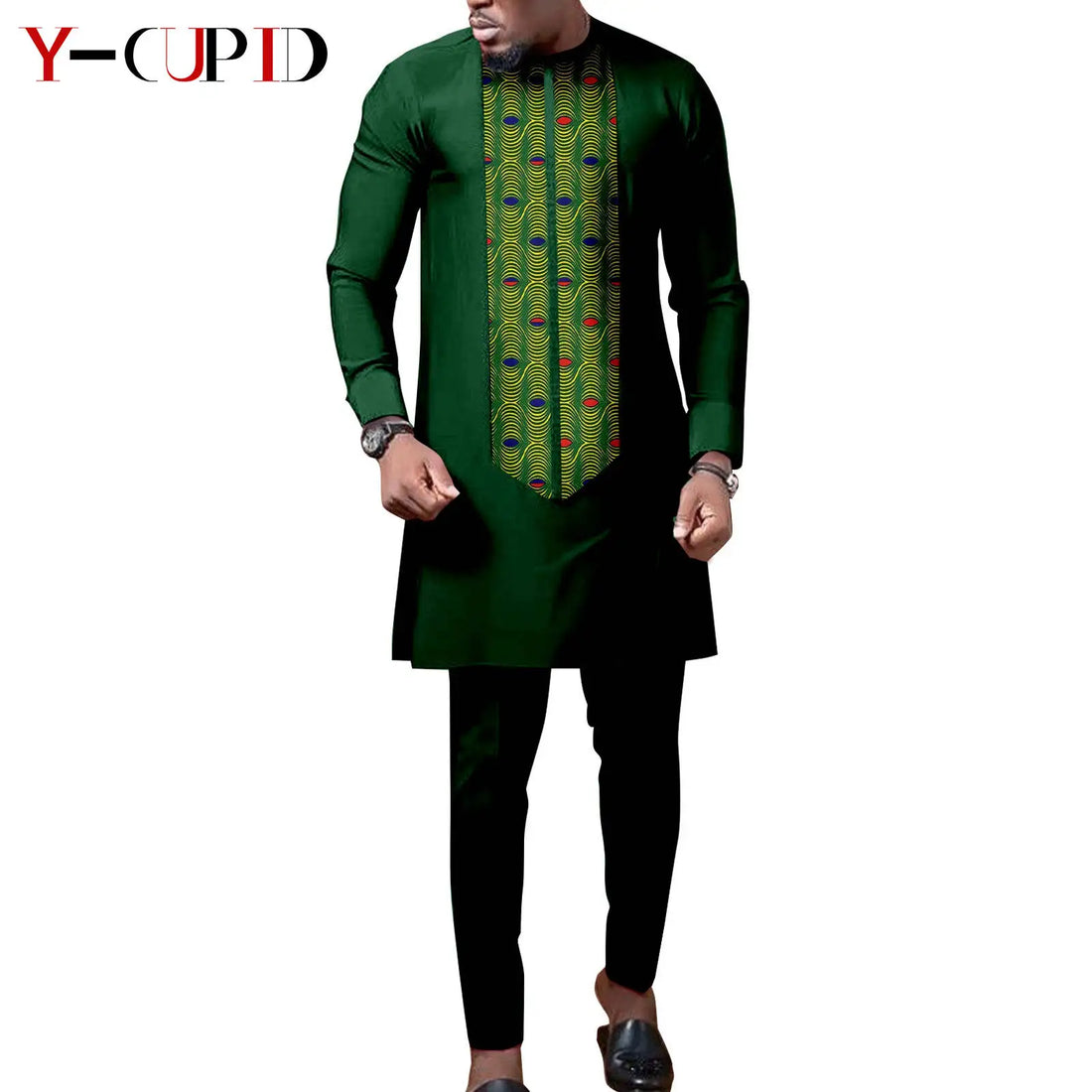 African Print Dresses Matching Couple Clothes