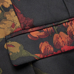 Jacquard Slim-Fit 2-Piece Suit - Styled View | ARINZE