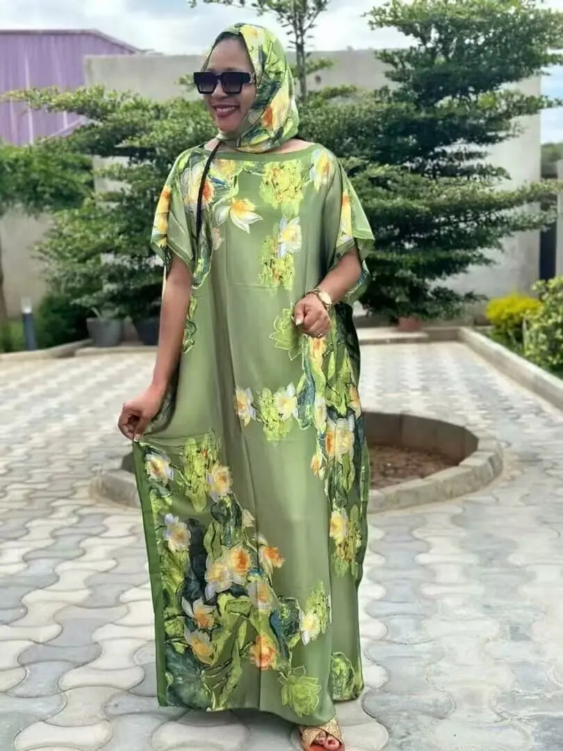 Women dresses Print Dashiki Sexy Boho Casual Beach Women Long Dress