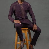 Men's Short Sleeve Set – Summer Print