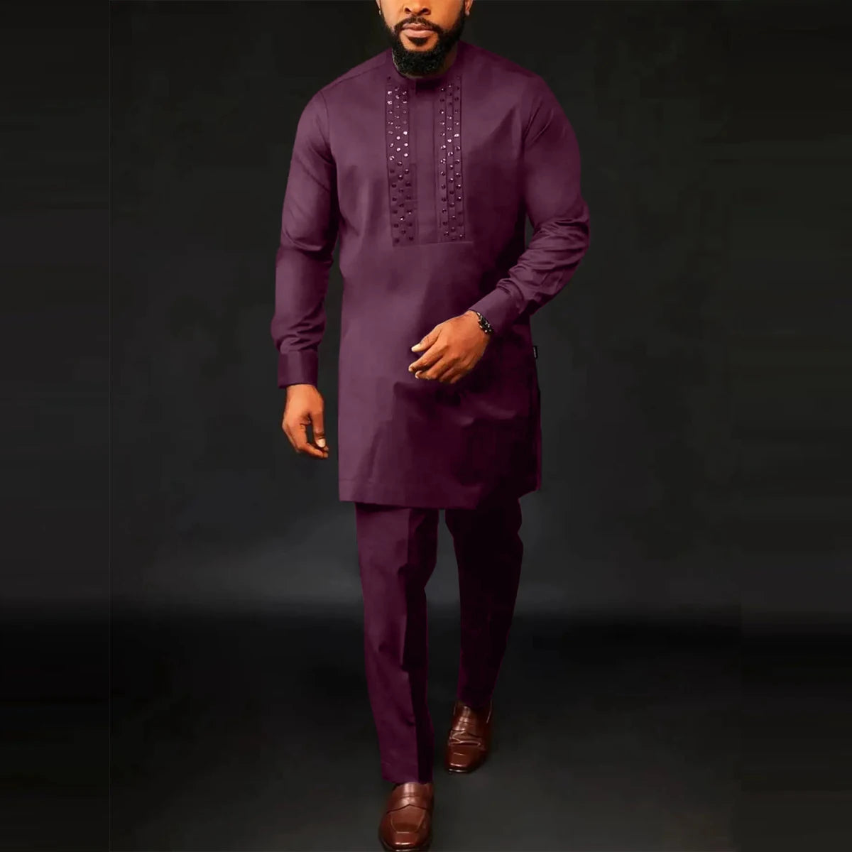 Luxury Men's Suit Set Kaunda Suit