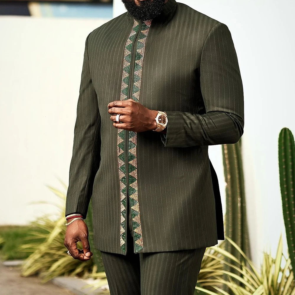 Luxury Men's Suit Set Kaunda Suit
