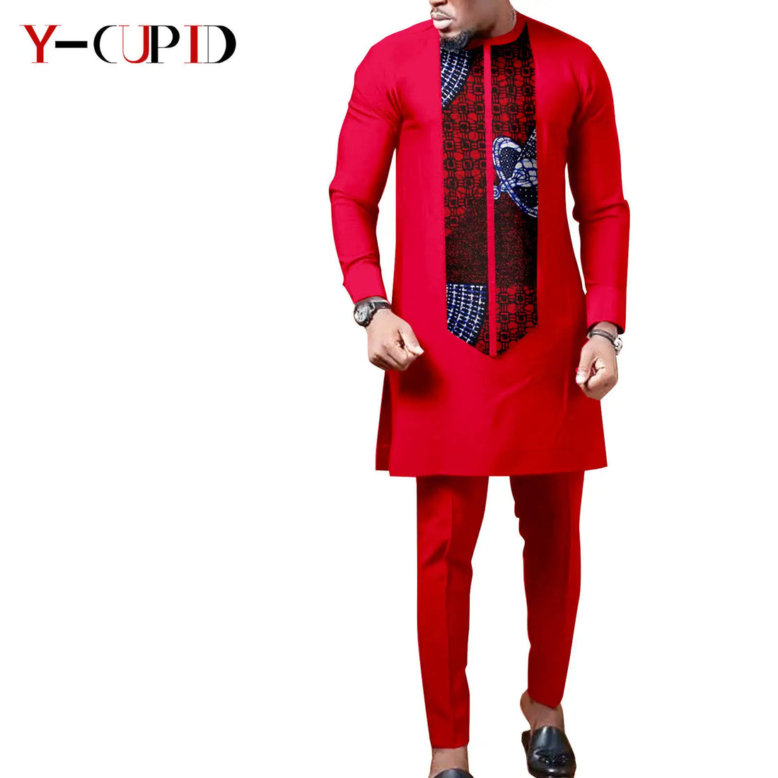 African Print Dresses Matching Couple Clothes