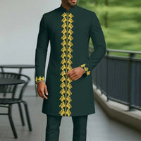 Men's Short Sleeve Set – Summer Print