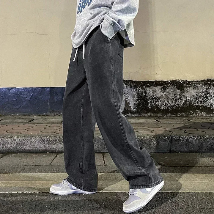 New Streetwear Loose Jeans Men