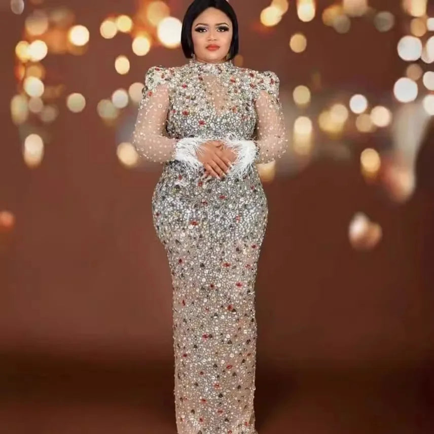 African Dresses for Women Party Evening Dress