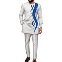 Men's Short Sleeve Set – Summer Print