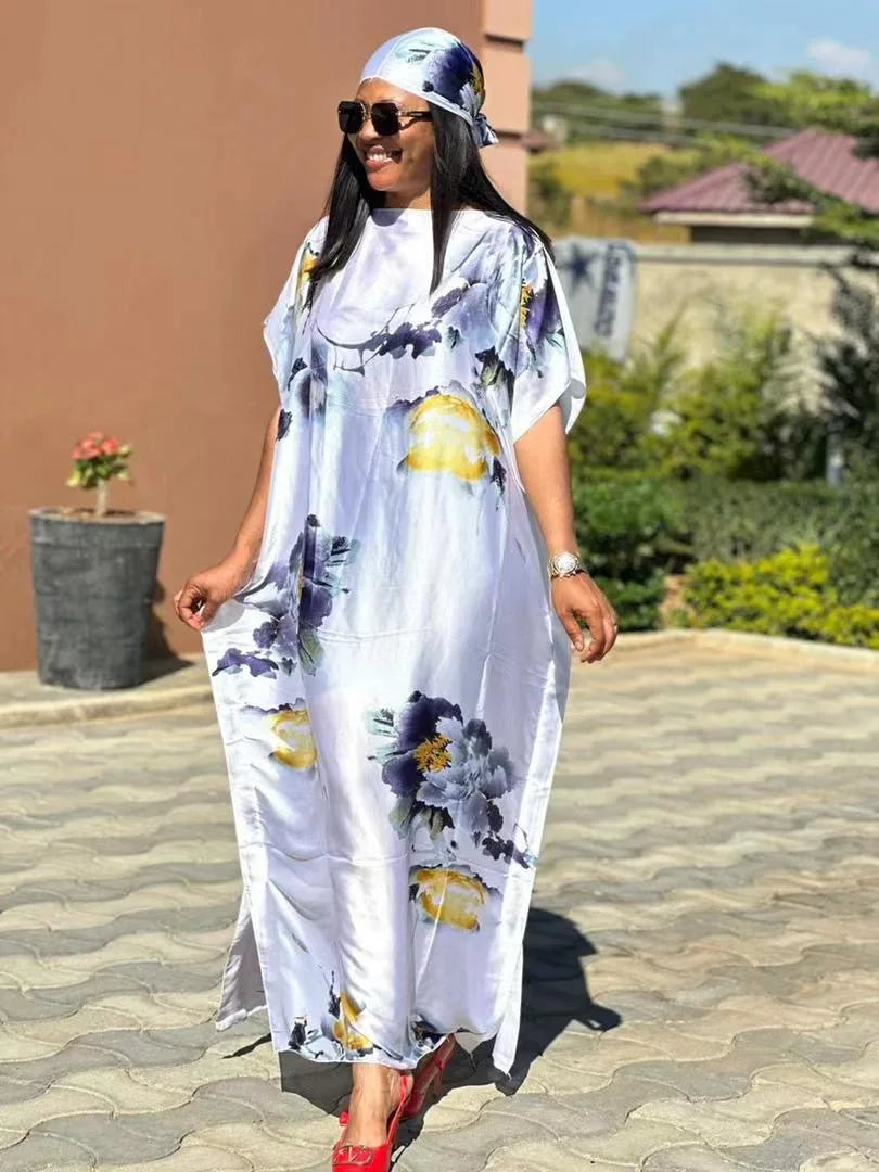 Women dresses Print Dashiki Sexy Boho Casual Beach Women Long Dress