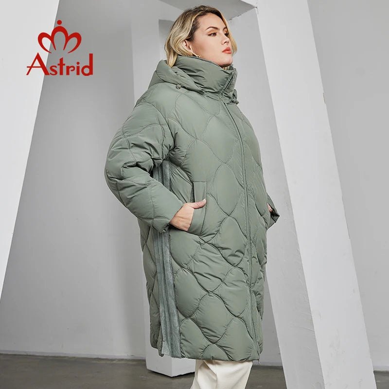 Women's Winter Jacket Plus Size Women Parka Warm Thick Bio Down Jackets