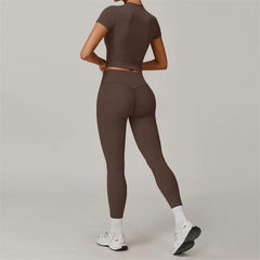 Women's Yoga Set - Detail View | ARINZE