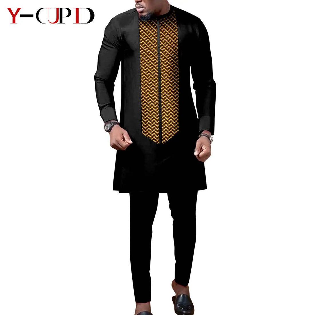 African Print Dresses Matching Couple Clothes