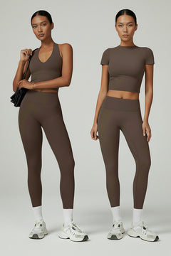 Women's Yoga Set - Front View | ARINZE