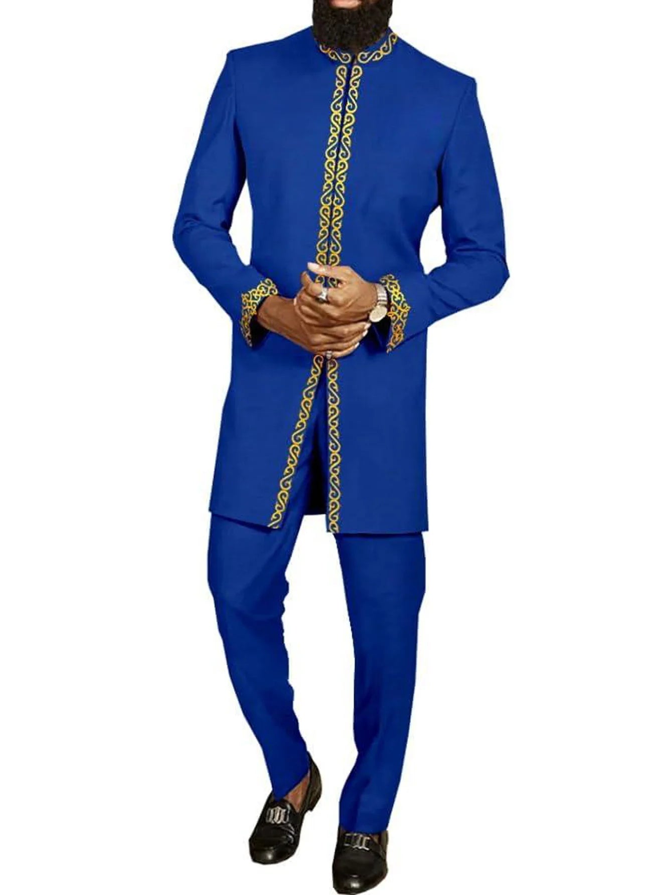Luxury Men's Suit Set Kaunda Suit